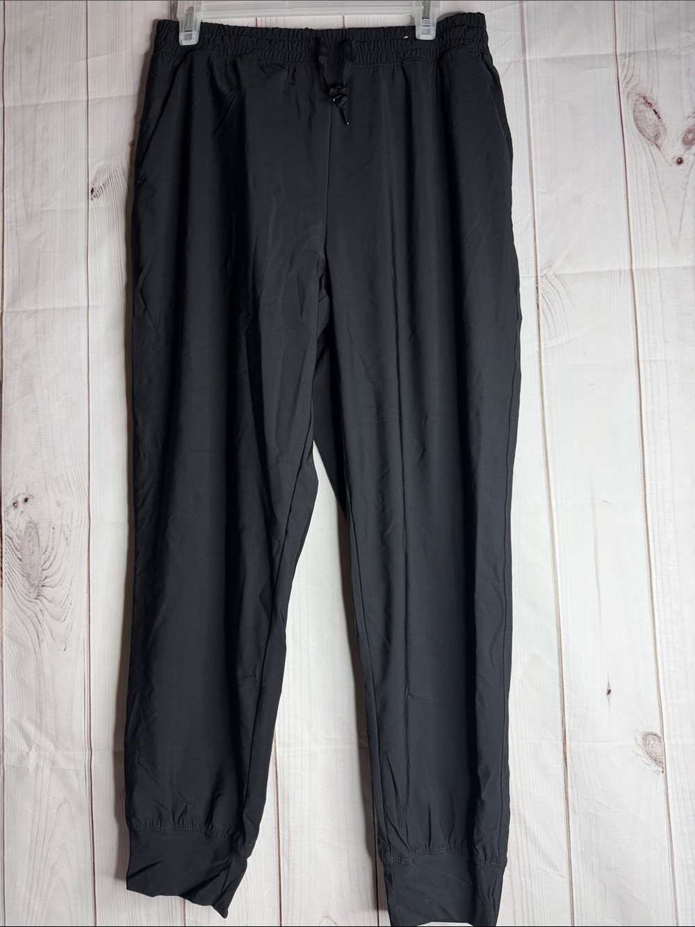 Old Navy sleektech go-dry scrub like Black Elastic-Waist Jogger Pants szM-1190